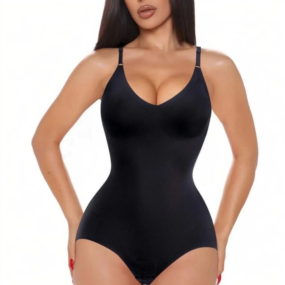 NEBILITY VIRAL PADDED VNECK BODY SHAPER SMALL NWOT